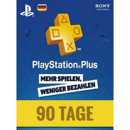 PlayStation Network Card (PSN) 90 Days (German)