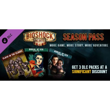 BioShock Infinite Season Pass (MAC) DLC - Platforma Steam cd-key