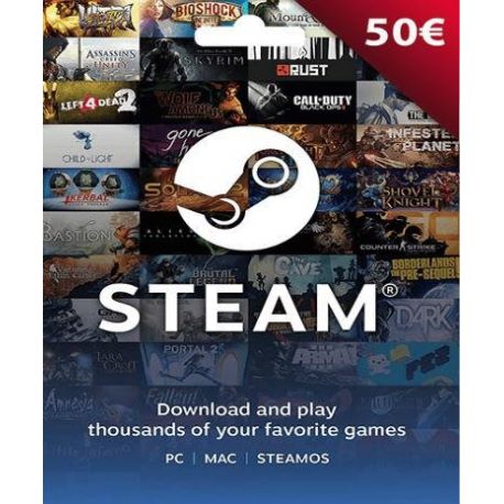 Steam Gift Card 50 €