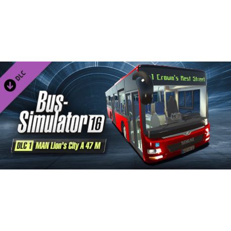 Bus Simulator 16 - MAN Lion's City A 47 M DLC - Platforma Steam cd-key