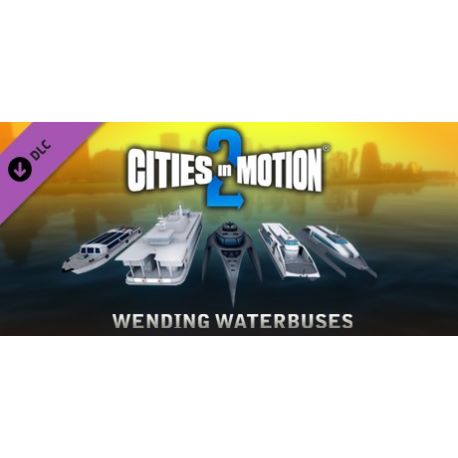 Cities in Motion 2 - Wending Waterbuses (DLC) - Platforma Steam cd-key