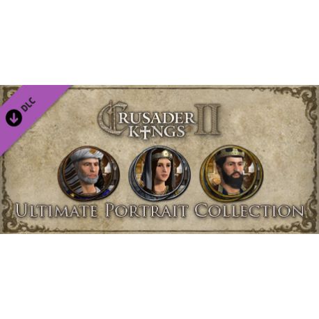 Crusader Kings II - Ultimate Portrait Pack Collection (DLC) - Platforma Steam cd-key