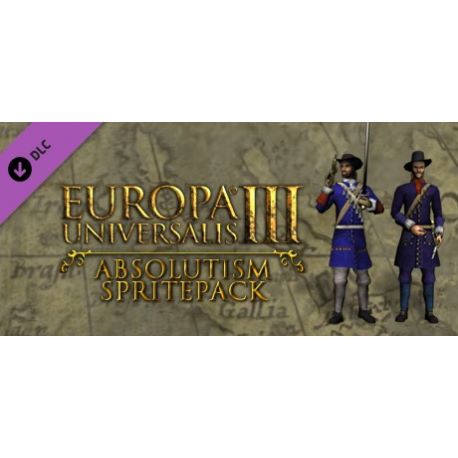 Europa Universalis III - Absolutism Sprite Pack (DLC) - Platforma Steam cd-key
