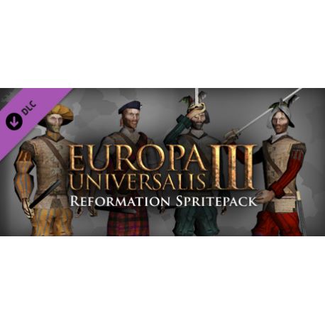 Europa Universalis III - Reformation SpritePack (DLC) - Platforma Steam cd-key