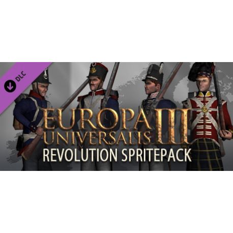 Europa Universalis III - Revolution II Sprite (DLC) - Platforma Steam cd-key