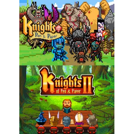 Knights of Pen and Paper I & II Collection - Platforma Steam cd-key