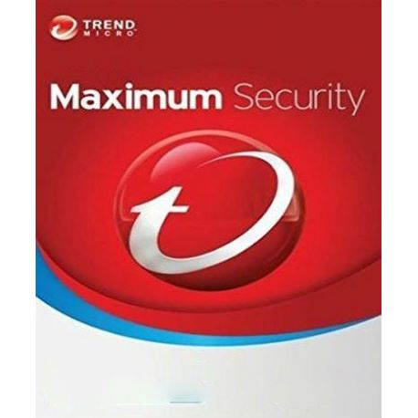 Trend Micro Maximum Security 2016 1 Year 5 Pc