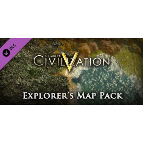 Sid Meier’s Civilization® V: Explorers Map Pack (MAC) DLC - Platforma Steam cd-key