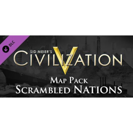 Sid Meier’s Civilization® V: Scrambled Nations Map Pack (MAC) DLC - Platforma Steam cd-key