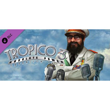 Tropico 3: Absolute Power DLC - Platforma Steam cd-key