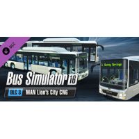 Bus Simulator 16: - MAN Lion´s City CNG Pack - Platforma Steam cd-key