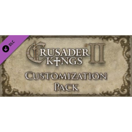 Crusader Kings II - Customization Pack (DLC) - Platforma Steam cd-key