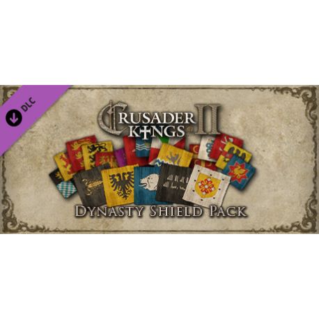Crusader Kings II - Dynasty Shield Pack (DLC) - Platforma Steam cd-key