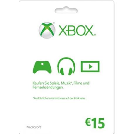 Xbox Live 15 EUR