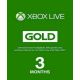 Xbox Live Gold 3 month (EU)