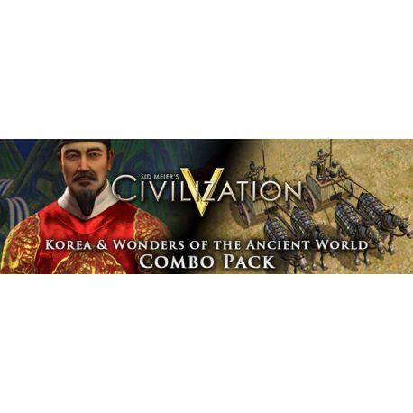 Sid Meier's Civilization V - Korea and Ancient World Combo Pack - Platforma Steam cd-key