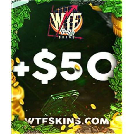 WTFSkins 50 USD Code