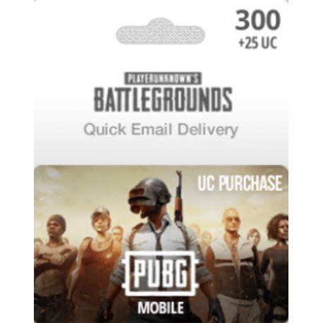 PUBG Mobile 300 + 25 UC