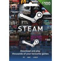 Steam Gift Card £100 - Platform: Steam klucz