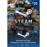Steam Gift Card 20 GBP (UK)