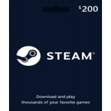 Steam Gift Card 200 USD (US)
