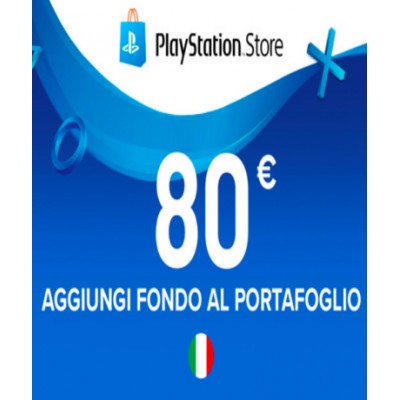 Playstation Network Card (PSN) 80 EUR (Italy)