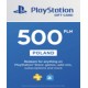 Playstation Network Card (PSN) 500 PLN (Poland)