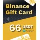 Binance 66 USDT (Gift Card)