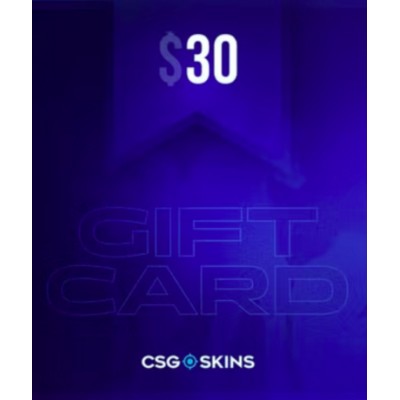 CSGO-Skins 30 USD (Gift Card)