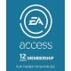 EA Access Pass Code 12 months