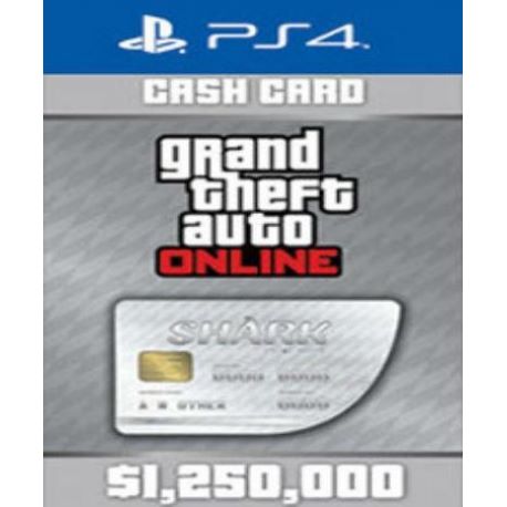 Grand Theft Auto V GTA: Great White Shark Cash Card (PS4)